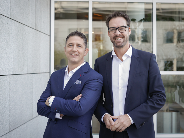 Mathias Lüdtke-Handjery und Florian Schüler, Geschäftsführung Deutsche Bank Finanzberatung