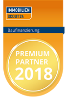 ImmobilienScout24 Premium Partner Siegel ImmobilienScout24 Baufinanzierung Premium Partner 2018