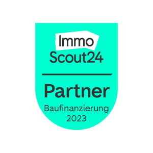 Immoscout24-Partnersiegel Baufinanzierung 2023