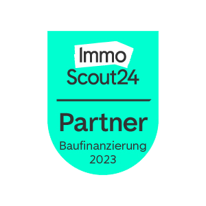 Immoscout24-Partnersiegel Baufinanzierung 2023 Immoscout24-Partnersiegel Baufinanzierung 2023
