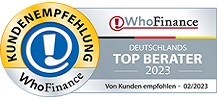 Kundenempfehlung WhoFinance Top Berater 2023
