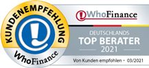 WhoFinance Top Berater 2021