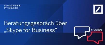 Beratung über Skype for Business
