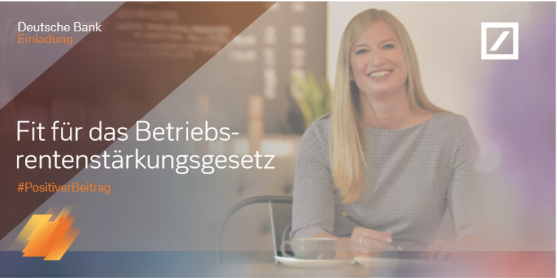 Fit für das Betriebsrentenstärkungsgesetz