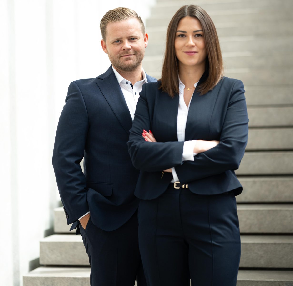 Lisa Wimmer und Daniel Geschwentner